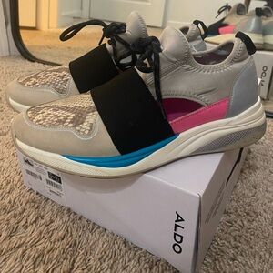 Aldo Dwievia Women's Multicolor Sneakers -Size 7